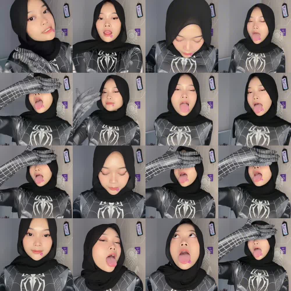 sheii Hijab tobrut Spiderman